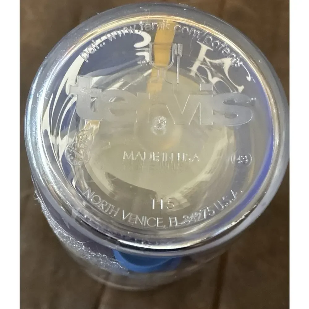 Tervis 16 oz KC Forever Royal Baseball Sports Blue Insulated Covered Tumbler